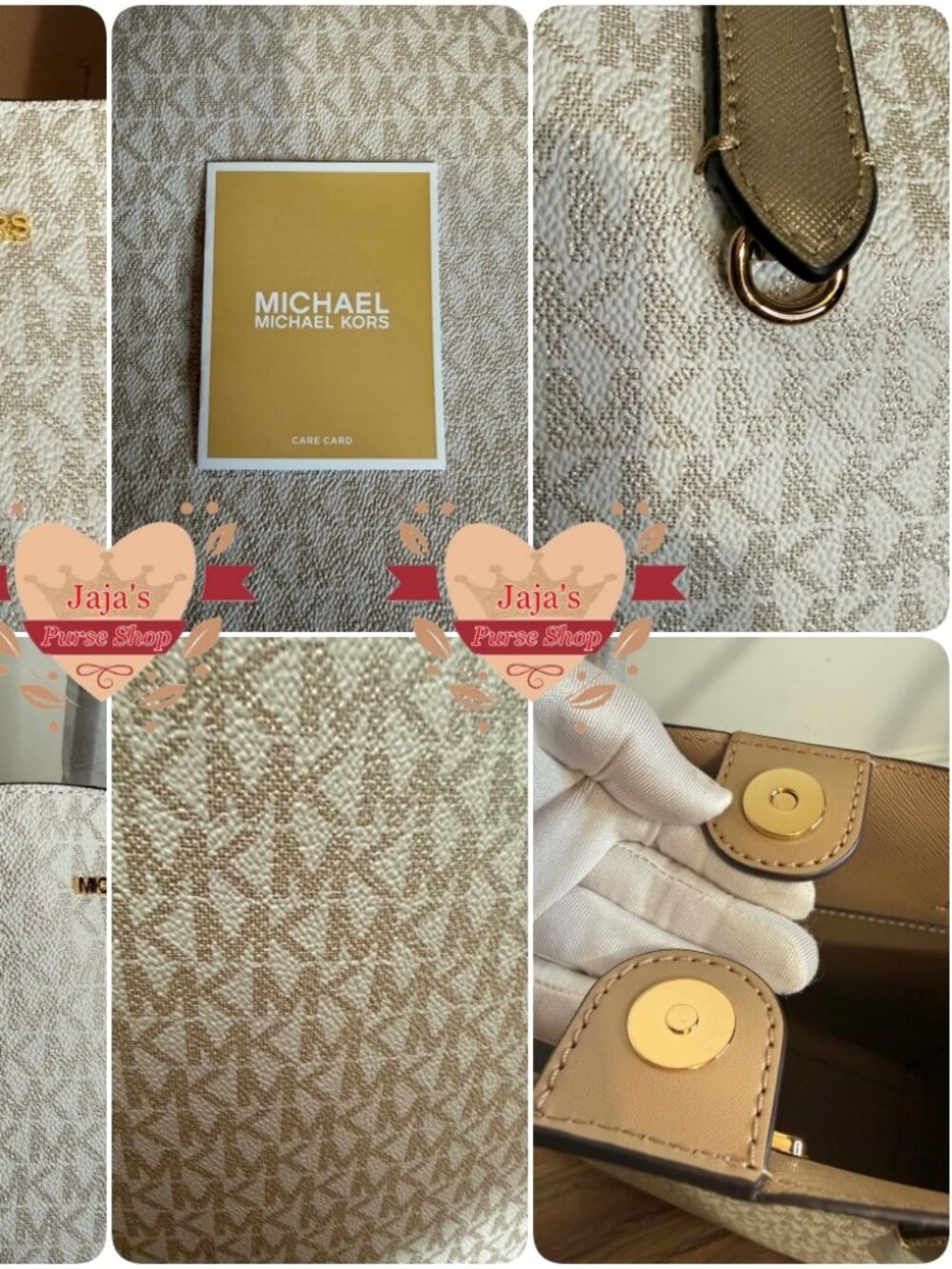 ❤️Michael Kors Large Logo-Print Canvas Tote❤️ - Picture 12 of 16